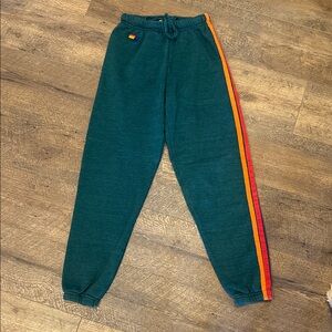 Aviator Nation Green sweatpants